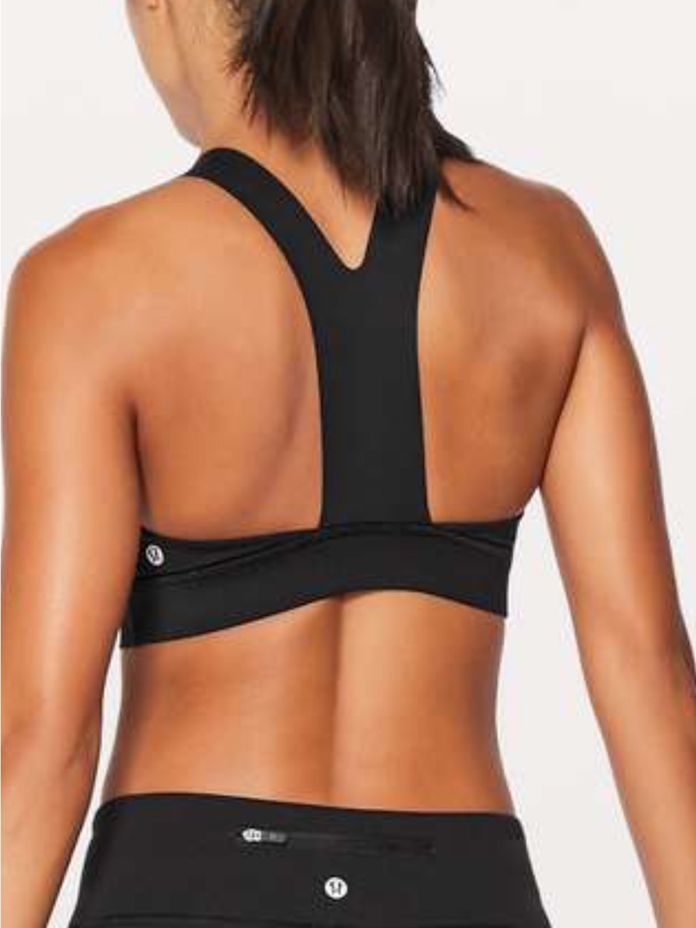 Lululemon Fast & Free Bra Nulux Black Women’s 4 Fall Outdoor